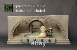 118 Diorama Jabba Throne Room 3.75 Star Wars Vintage Collection Book Boba Fett