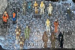 1976-1984 Star Wars Vintage Action Figures