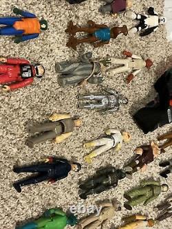 1977-1984 Vintage Kenner Star Wars Action Figures Lot ESB, ROTJ, Accessories