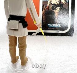 1977 Luke Skywalker. Card Back. Double Telescoping. Vintage Kenner Star Wars