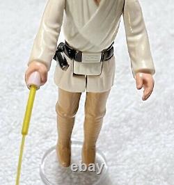 1977 Luke Skywalker. Taiwan Coo Dt Saber. Vintage Kenner Star Wars