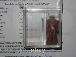 1977 Vintage ESB TOLTOYS VINYL CAPE JAWA AFA60 Star Wars AFA CIB Authenticated 1