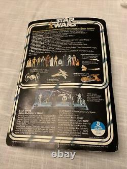 1977 Vintage Kenner Star Wars 12 back Darth Vader Action Figure MOC