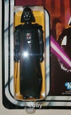 1977 Vintage Star Wars Darth Vader Figure repro DT Lightsaber First 12
