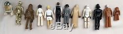 1977 Vintage Star Wars First 12 Action Figures Mail Away Display Stand Original