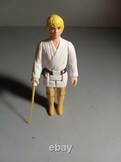 1977 Vintage Star Wars Luke Skywalker Farmboy DT Double Telescoping Figure 3COO