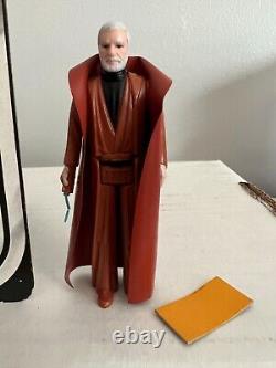 1978 Vintage Kenner Star Wars 12BackC Ben Obi-Wan Kenobi Open Bubble Cardback