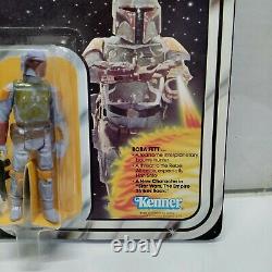1979 Vintage Kenner Star Wars 21 Back-B Boba Fett Factory Sealed w Seal mint