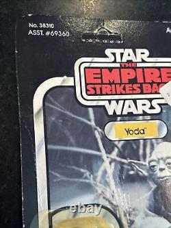 1980 Star Wars Kenner Vintage Empire Strikes Back Yoda 41 Back Brown Snake ESB