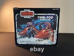 1980 VINTAGE KENNER STAR WARS EMPIRE STRIKES BACK Twin-Pod Cloud Car With Box