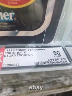 1982 Kenner Star Wars The Empire Strikes Back Vintage Stormtrooper Afa80 Moc