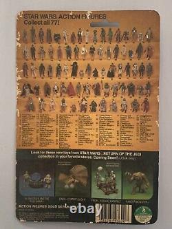 1983 Kenner Star Wars ROTJ Greedo Action Figure Carded MOC Vintage Made In Spain