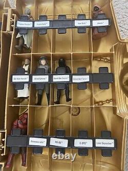 1983 Vintage Kenner Star Wars C-3PO Carrying Case with18 Action Fig AT-AT Walker