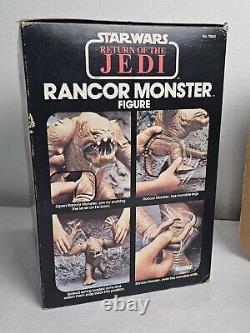 1983 Vintage Star Wars ROTJ Return of Jedi Rancor Monster Figure Boxed