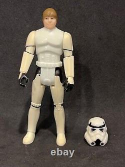 1984 Kenner Star Wars POTF Luke Stormtrooper Figure With Helmet Last 17