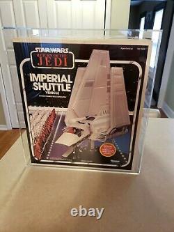 1984 Vintage Star Wars Imperial Shuttle Sealed AFA 85 ROTJ MISB Darth 12 Luke