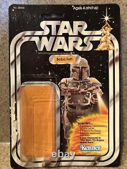 21 Back Boba Fett 1979 Vintage Kenner Star Wars Cardback with Bubble