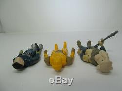 3 Repro Figures Blue Snaggletooth Yak Face Droids C-3PO vintage-style Star Wars