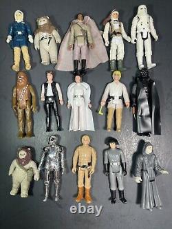 64 Lot of 1977/85 Star Wars Action Figures Excellent Condition Vintage (Weapons)