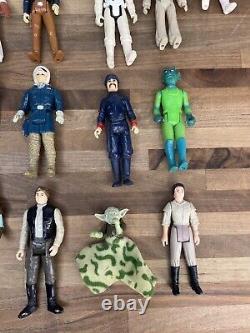 Awesome Vintage Lot of 25 Kenner Star Wars Action Figures From 1977 1980s Rare