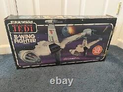 B-Wing Fighter WithBox Star Wars 1983 Vintage Kenner Action Figure Vehicle