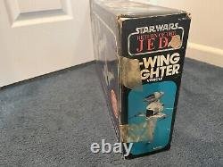 B-Wing Fighter WithBox Star Wars 1983 Vintage Kenner Action Figure Vehicle