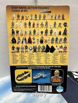 Boba Fett Star Wars ROTJ 65 Back-A Sealed 1983 Kenner MOC Vintage