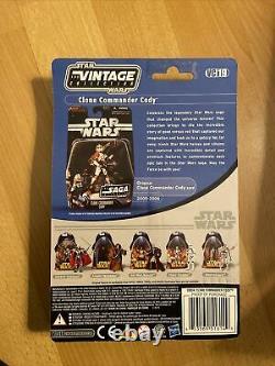 Clone Commander Cody 2010 STAR WARS Vintage Collection VC19 Hasbro MOC