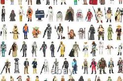 Complete Set of Vintage Star Wars Figures, New Hope Last 17, Exc. To Near Mint