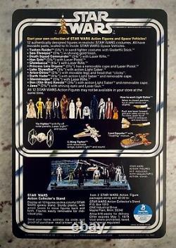 Custom Vintage Kenner Star Wars DARTH VADER CONCEPT ART Version 12 Back MOC