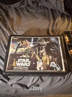 DEAL! Vintage Star Wars Figures And Carrying Case With Handle