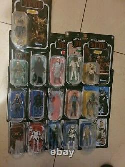 Hasbro Star Wars The Vintage Collection LOT OF 23