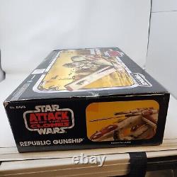 Hasbro Star Wars Vintage Collection Republic Gunship TRU Exclusive Box ONLY