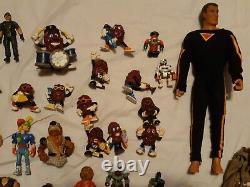 Huge Lot of Vintage Action Figures and 70s, 80s, and 90s. Various, 100+ pieces