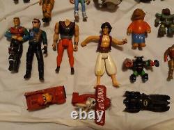 Huge Lot of Vintage Action Figures and 70s, 80s, and 90s. Various, 100+ pieces