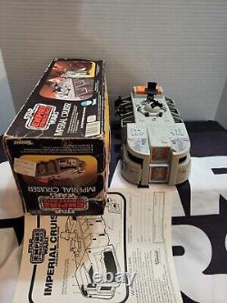 Imperial Cruiser 1981 STAR WARS Vintage 100% COMPLETE Sears Exclusive w Instruct