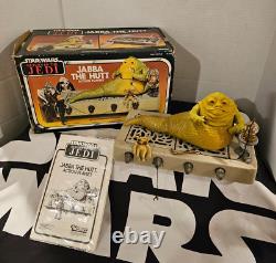 Jabba the Hutt Playset 1983 STAR WARS Vintage Original 100% COMPLETE w BOX #1