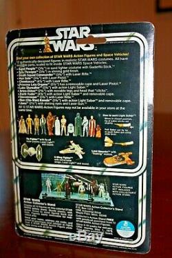 Kenner Star Wars 1977 12 Back JAWA MOC Vintage AFA action figure withcase