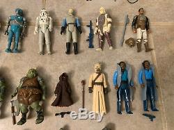 Kenner Star Wars (63 Figures Lot) Original Weapons Accessories 1977-85 Vintage