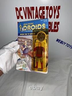Kenner Star Wars Droids Jord Dusat 3 3/4 inch Vintage Figure UNPUNCHED LOOK