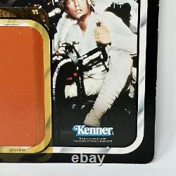 Kenner Star Wars ROTJ 77 Card Back Luke Skywalker Gunner Farm Boy 1983 Vintage