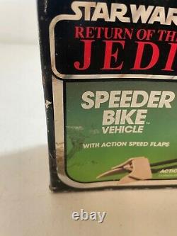 Kenner Star Wars Return of the Jedi Speeder Bike Vehicle 1983 Vintage NIB Sealed