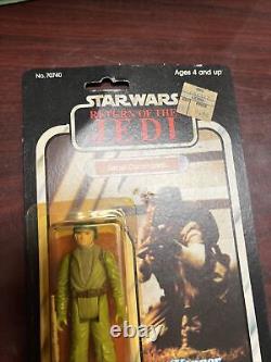Kenner Vintage Star Wars Return Of The Jedi Rebel Commando 65 B Back 1983 Rotj