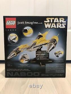 Lego Star Wars Ucs 10026 Naboo Starfighter New In Sealed Box