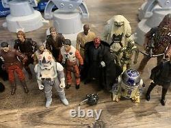 Lot with Figures Star Wars Imperial Walker AT AT 2010 Legacy Vintage Collection