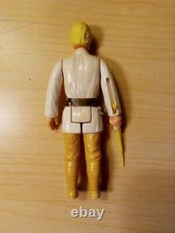 Luke Skywalker Action Figure Vintage Star Wars Kenner 1977 Loose