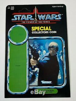 Luke Skywalker Jedi Knight 1984 Kenner POTF Proof Card Vintage Star Wars 92 Back