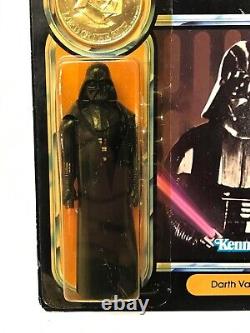New UNPUNCHED Vintage DARTH VADER Star Wars POWER OF THE FORCE with COIN POTF