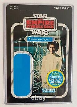 Princess Leia Organa Proof Card Vintage Kenner Star Wars 45 Back 1981 ESB Rare