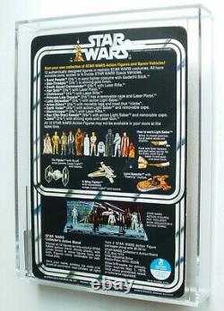 $RARE$ Debut First Vintage Kenner Star Wars AFA 85 Stormtrooper 12 Back A Carded